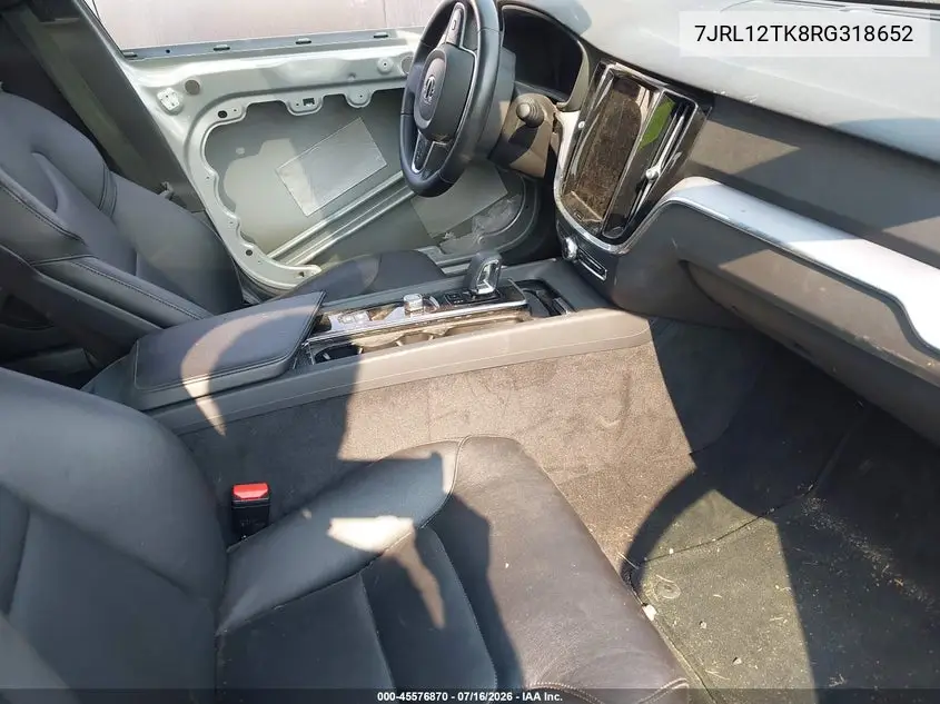 2024 Volvo S60 B5 Core Dark Theme VIN: 7JRL12TK8RG318652 Lot: 45576870