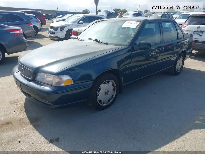 1998 Volvo S70 Gtas/Gtms VIN: YV1LS5541W1434957 Lot: 45182188
