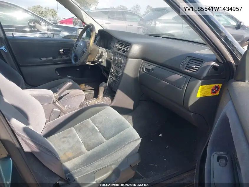 1998 Volvo S70 Gtas/Gtms VIN: YV1LS5541W1434957 Lot: 45182188