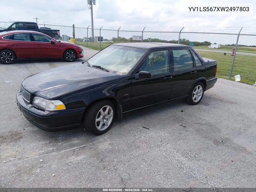 1998 Volvo S70 Glt VIN: YV1LS567XW2497803 Lot: 45280996