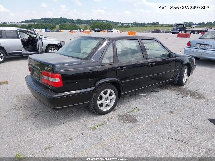 1998 Volvo S70 Glt VIN: YV1LS567XW2497803 Lot: 45280996
