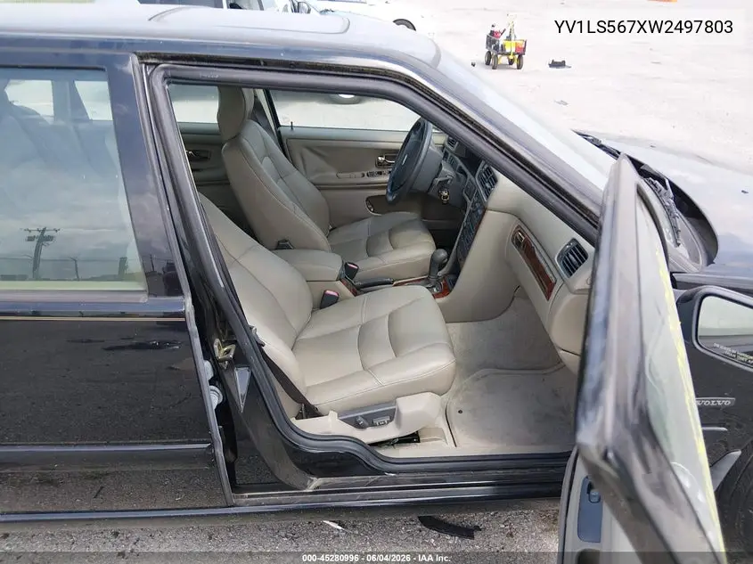 1998 Volvo S70 Glt VIN: YV1LS567XW2497803 Lot: 45280996