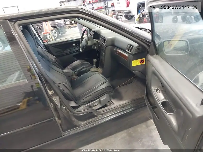 1998 Volvo S70 T5 VIN: YV1LS5343W2447139 Lot: 45420145