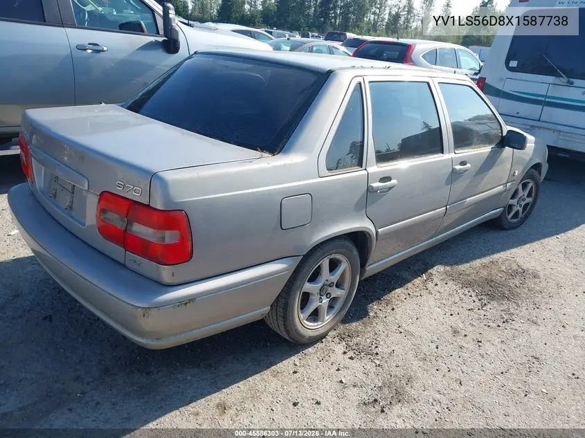 1999 Volvo S70 Glt VIN: YV1LS56D8X1587738 Lot: 45586303