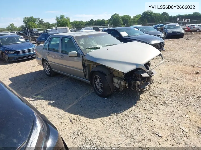 2000 Volvo S70 Glt/Glt Se VIN: YV1LS56D8Y2666032 Lot: 45089305