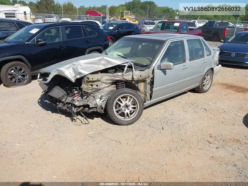 2000 Volvo S70 Glt/Glt Se VIN: YV1LS56D8Y2666032 Lot: 45089305