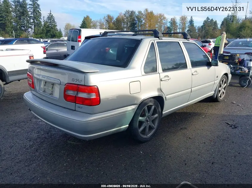 2000 Volvo S70 Glt/Glt Se VIN: YV1LS56D4Y2623131 Lot: 45406426