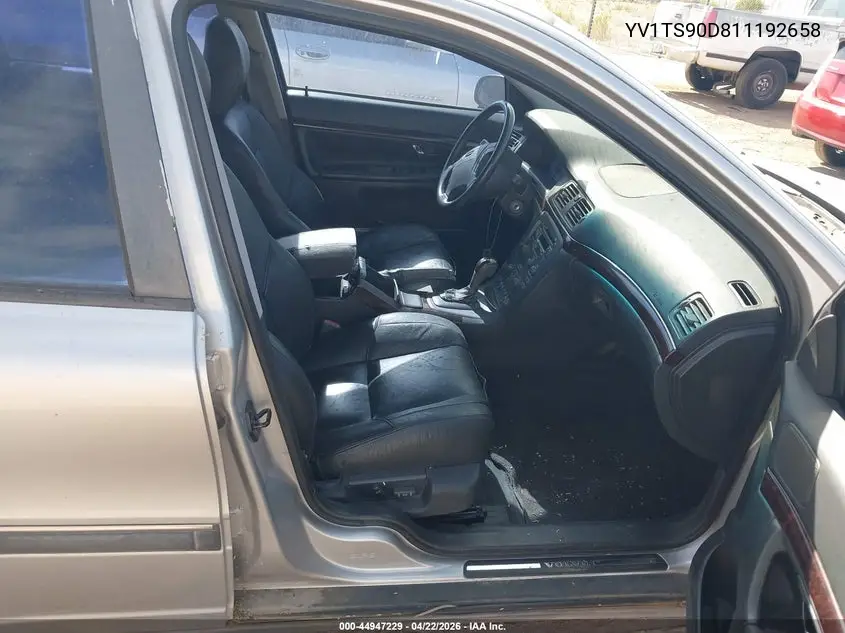 2001 Volvo S80 T6 VIN: YV1TS90D811192658 Lot: 44947229