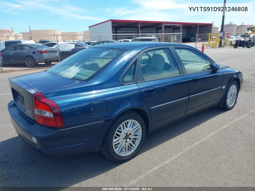 2002 Volvo S80 Executive/T6 VIN: YV1TS91D921246808 Lot: 45616235