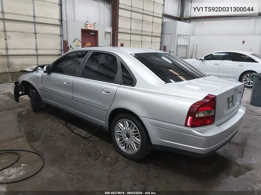 2003 Volvo S80 2.9 VIN: YV1TS92D031300044 Lot: 45279816