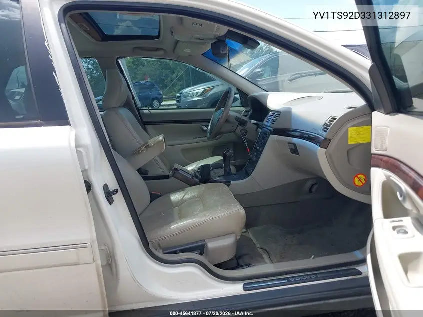 2003 Volvo S80 2.9L VIN: YV1TS92D331312897 Lot: 45641877