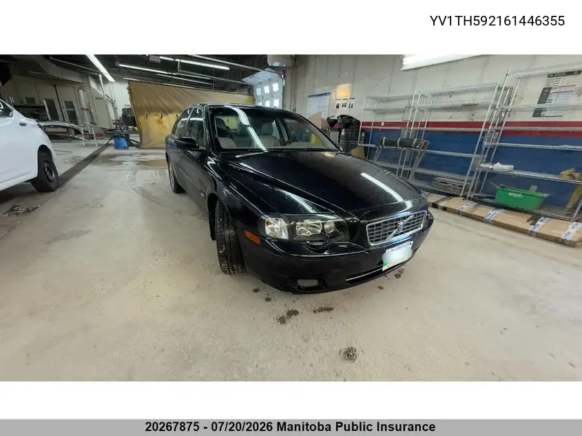 2006 Volvo S80 2.5T VIN: YV1TH592161446355 Lot: 20267875