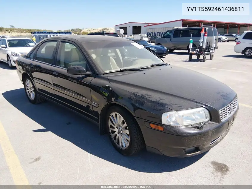 2006 Volvo S80 2.5T VIN: YV1TS592461436811 Lot: 44631068
