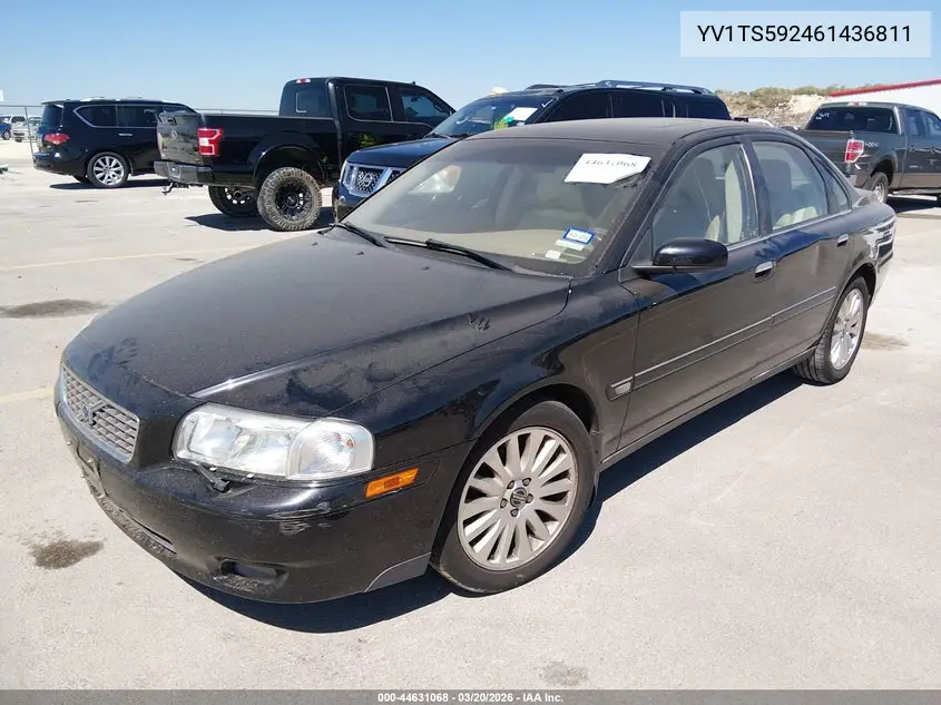 2006 Volvo S80 2.5T VIN: YV1TS592461436811 Lot: 44631068