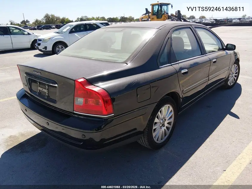 2006 Volvo S80 2.5T VIN: YV1TS592461436811 Lot: 44631068
