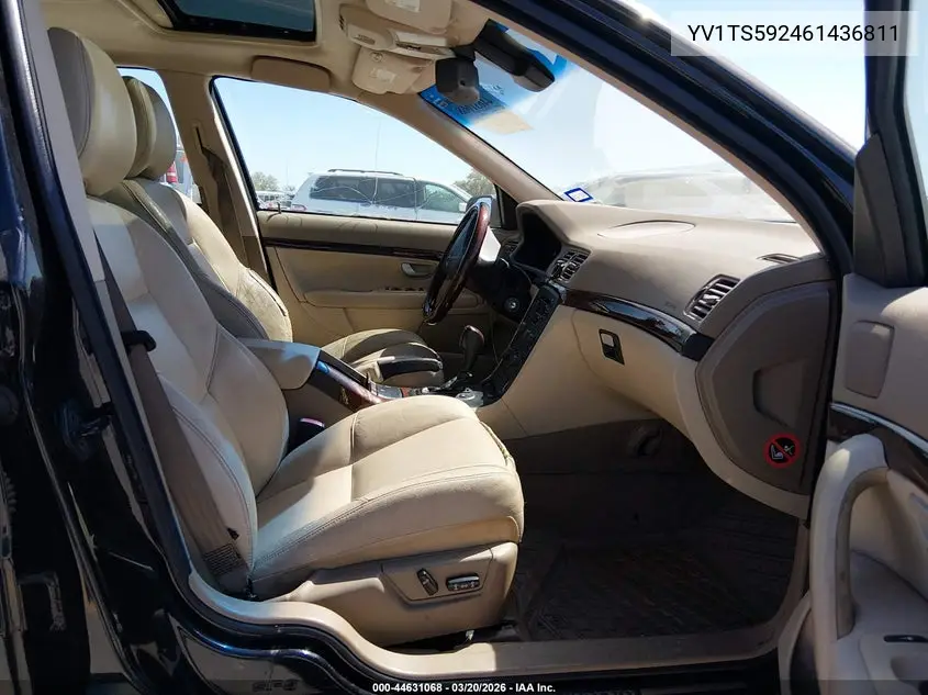 2006 Volvo S80 2.5T VIN: YV1TS592461436811 Lot: 44631068
