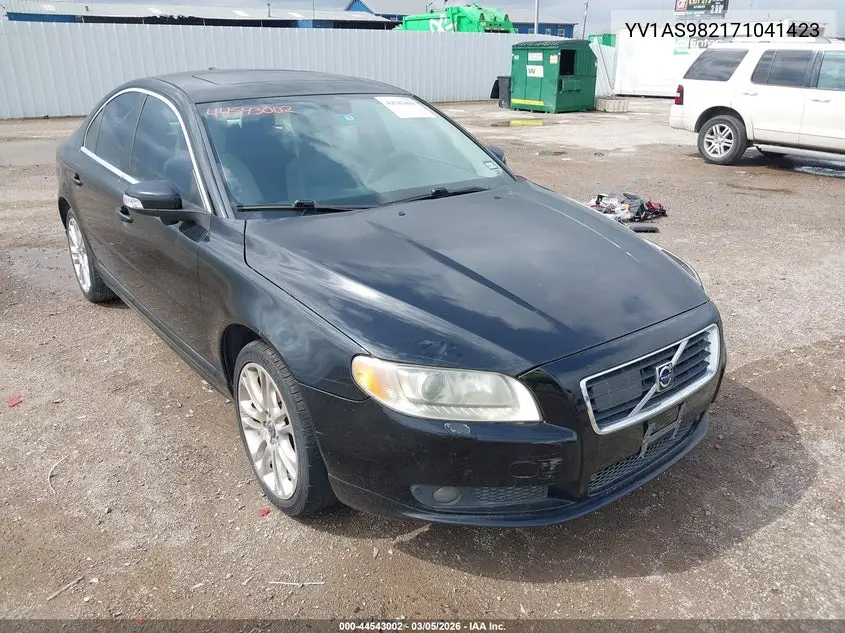 2007 Volvo S80 3.2 VIN: YV1AS982171041423 Lot: 44543002