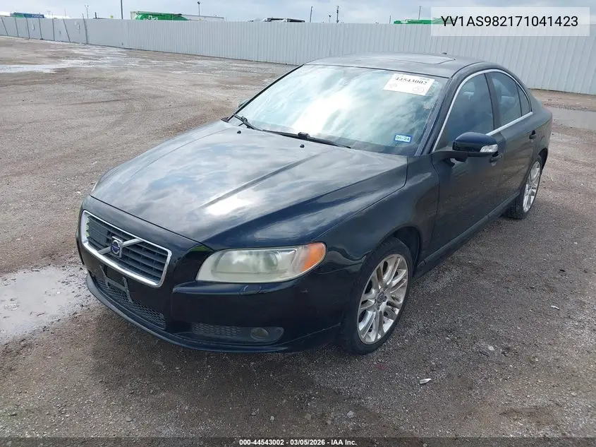 2007 Volvo S80 3.2 VIN: YV1AS982171041423 Lot: 44543002