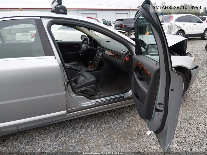 2007 Volvo S80 V8 VIN: YV1AH852871018993 Lot: 45150946