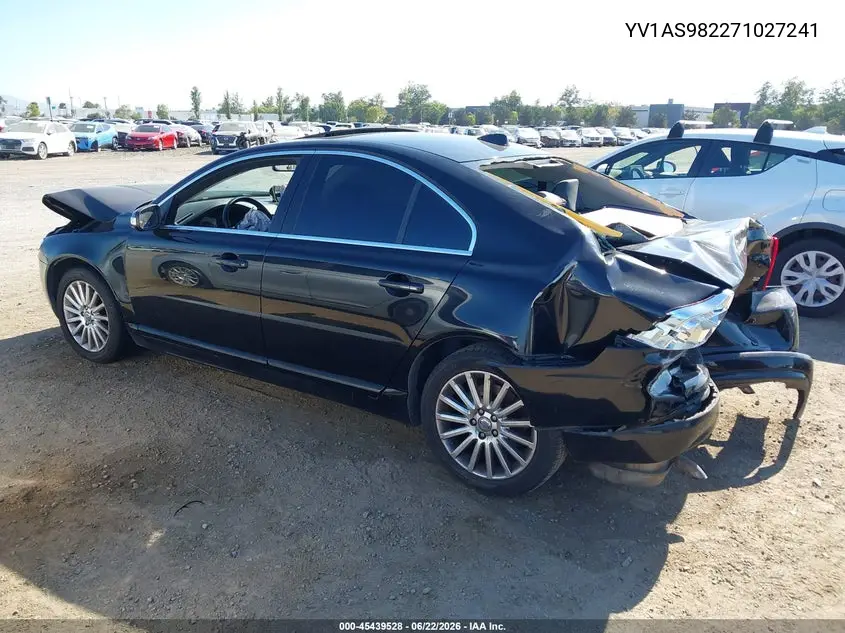 2007 Volvo S80 3.2 VIN: YV1AS982271027241 Lot: 45439528