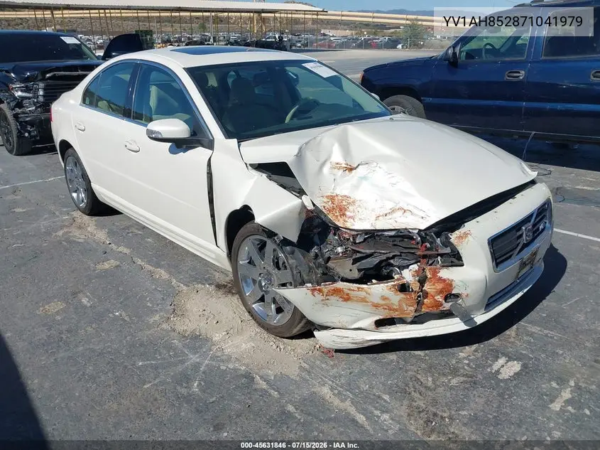 2007 Volvo S80 V8 VIN: YV1AH852871041979 Lot: 45631846