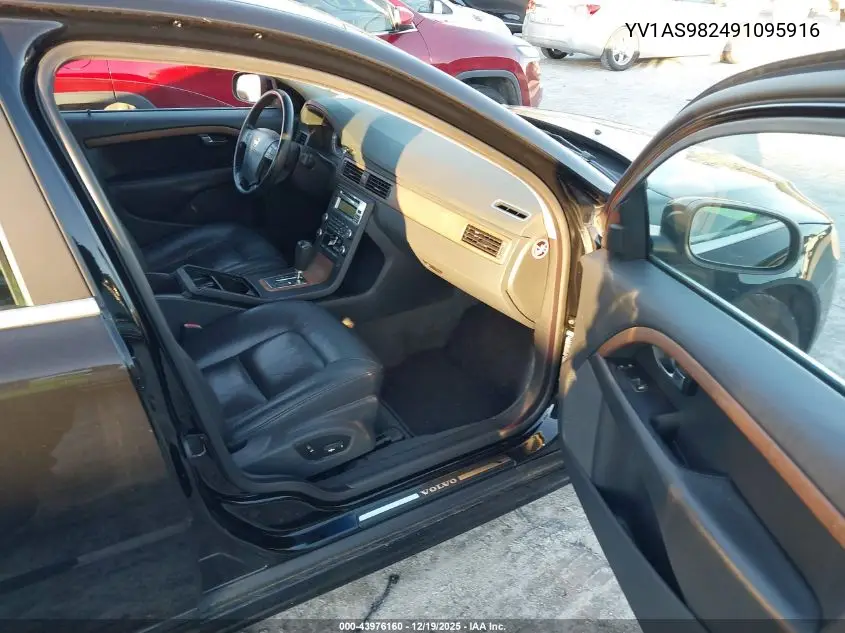 2009 Volvo S80 3.2 VIN: YV1AS982491095916 Lot: 43976160