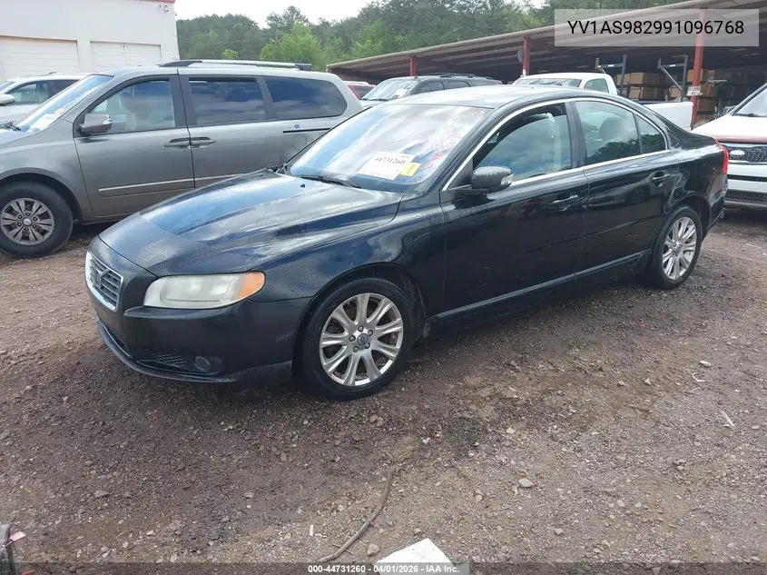 2009 Volvo S80 3.2 VIN: YV1AS982991096768 Lot: 44731260