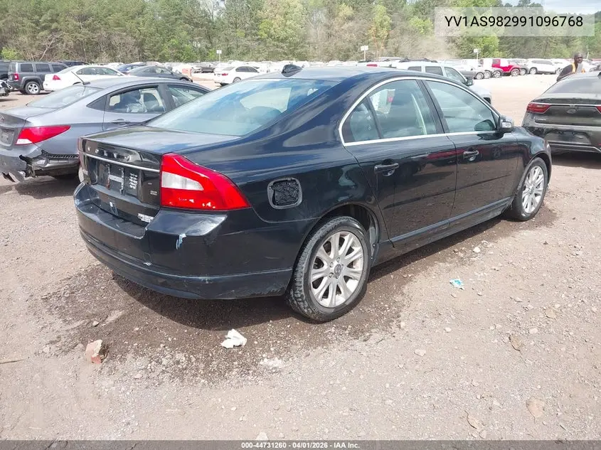 2009 Volvo S80 3.2 VIN: YV1AS982991096768 Lot: 44731260