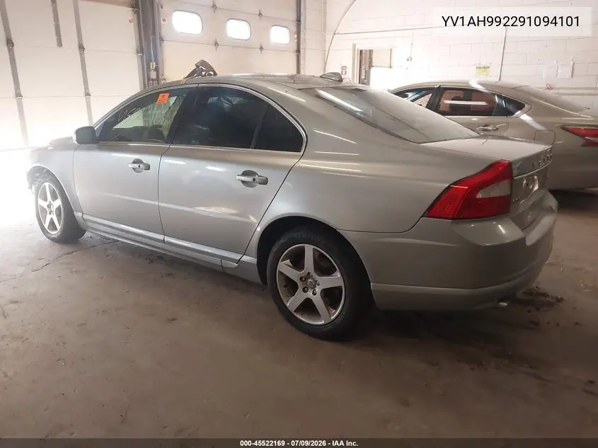 2009 Volvo S80 T6 VIN: YV1AH992291094101 Lot: 45522169