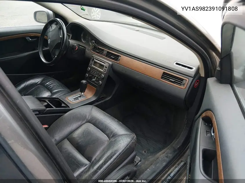 2009 Volvo S80 3.2 VIN: YV1AS982391091808 Lot: 45558306