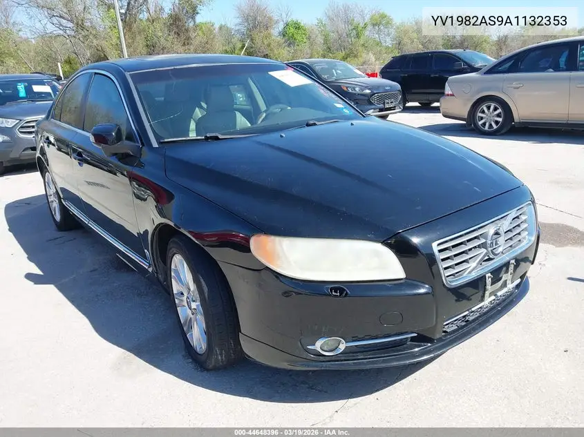 2010 Volvo S80 3.2 VIN: YV1982AS9A1132353 Lot: 44648396