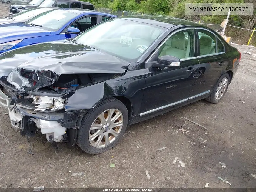 2010 Volvo S80 3.2 VIN: YV1960AS4A1130973 Lot: 45133863