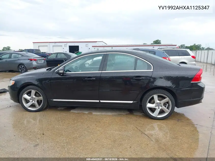 2010 Volvo S80 T6 VIN: YV1992AHXA1125347 Lot: 45402531
