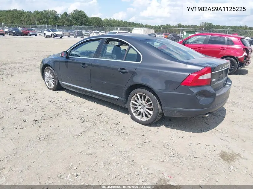2010 Volvo S80 3.2 VIN: YV1982AS9A1125225 Lot: 45499365