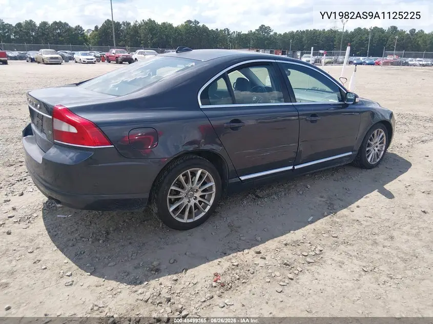 2010 Volvo S80 3.2 VIN: YV1982AS9A1125225 Lot: 45499365