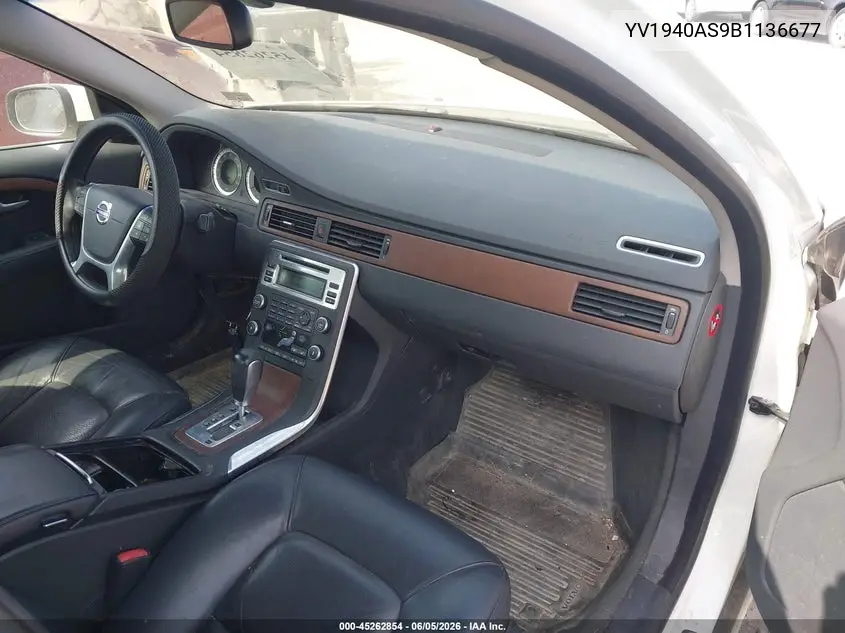 2011 Volvo S80 3.2 VIN: YV1940AS9B1136677 Lot: 45262854