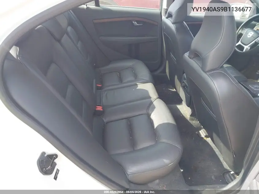 2011 Volvo S80 3.2 VIN: YV1940AS9B1136677 Lot: 45262854