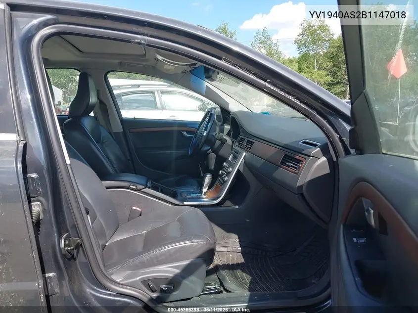 2011 Volvo S80 3.2L VIN: YV1940AS2B1147018 Lot: 45366398