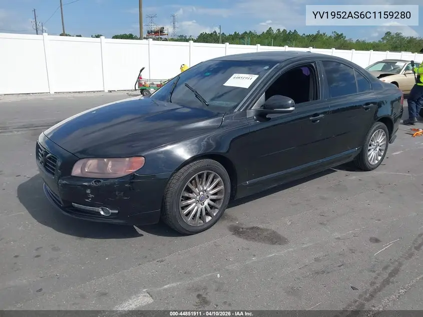 2012 Volvo S80 3.2/3.2 Platinum/3.2 Premier Plus VIN: YV1952AS6C1159280 Lot: 44851911