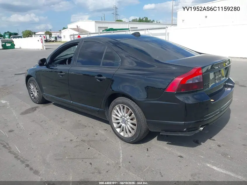 2012 Volvo S80 3.2/3.2 Platinum/3.2 Premier Plus VIN: YV1952AS6C1159280 Lot: 44851911