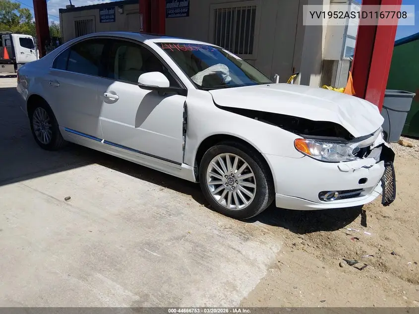 2013 Volvo S80 3.2 Premier Plus VIN: YV1952AS1D1167708 Lot: 44666753
