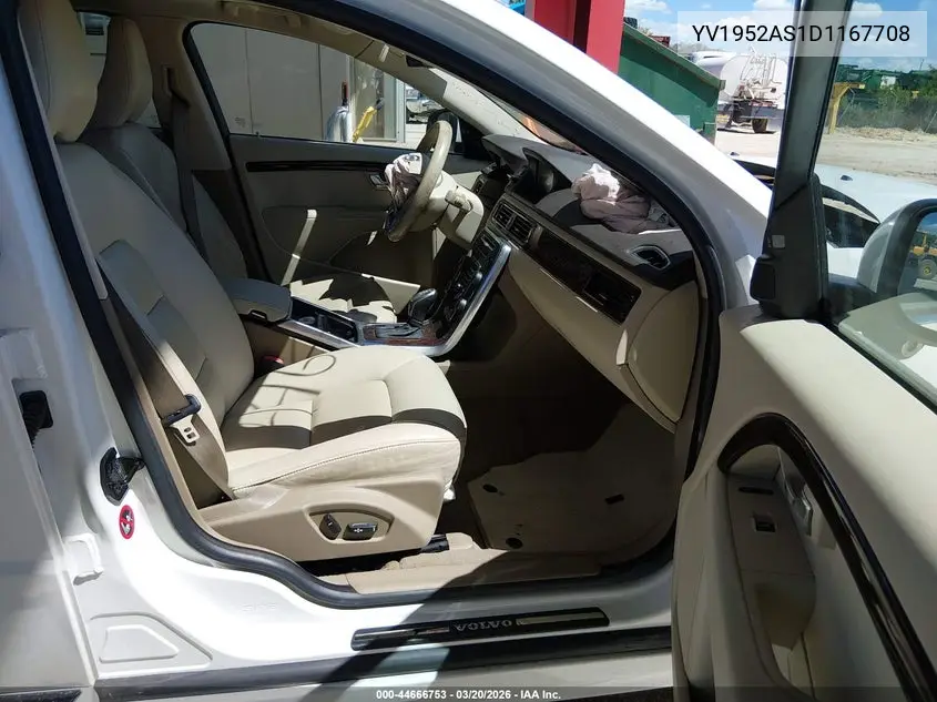 2013 Volvo S80 3.2 Premier Plus VIN: YV1952AS1D1167708 Lot: 44666753