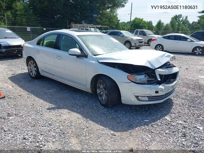 2014 Volvo S80 3.2 Platinum VIN: YV1952AS0E1180631 Lot: 45275634