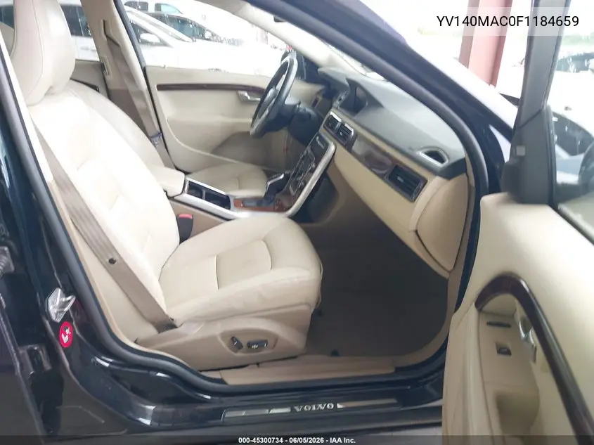 2015 Volvo S80 T5 Premier Plus VIN: YV140MAC0F1184659 Lot: 45300734