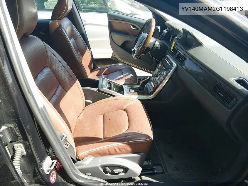 2016 Volvo S80 T5 Drive-E Platinum VIN: YV140MAM2G1198413 Lot: 45249514