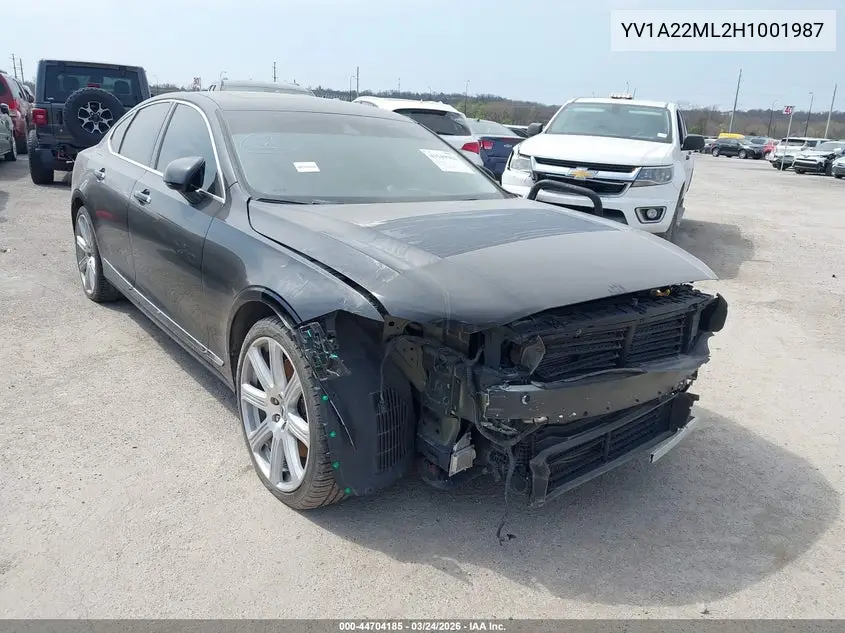 2017 Volvo S90 T6 Inscription VIN: YV1A22ML2H1001987 Lot: 44704185