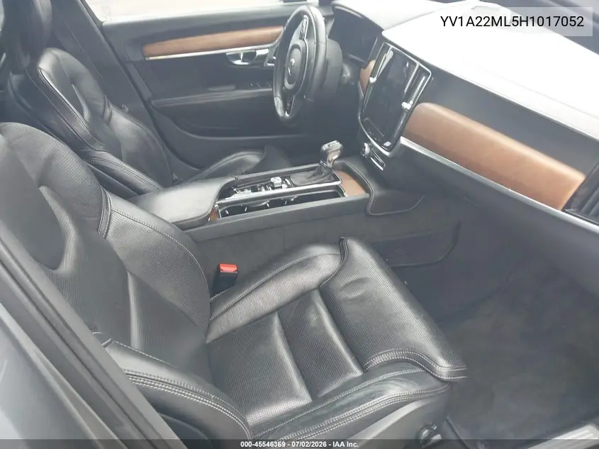 2017 Volvo S90 T6 Inscription VIN: YV1A22ML5H1017052 Lot: 45546369