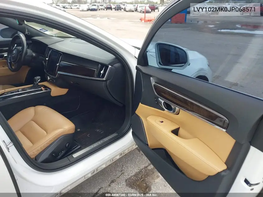 2018 Volvo S90 T5 Momentum VIN: LVY102MK0JP068571 Lot: 44567340