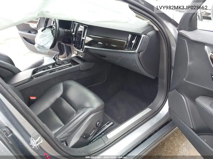 2018 Volvo S90 T5 Momentum VIN: LVY982MK3JP025662 Lot: 45031501