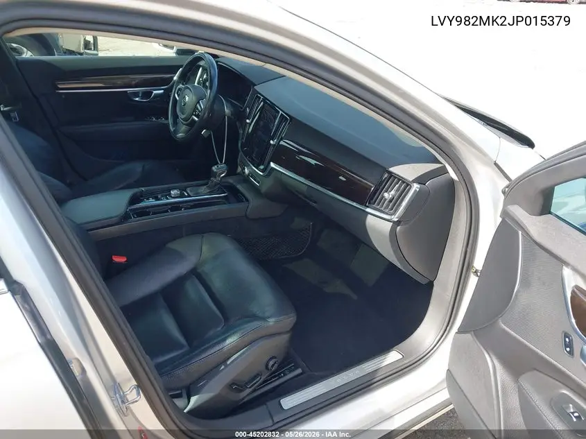 2018 Volvo S90 T5 Momentum VIN: LVY982MK2JP015379 Lot: 45202832